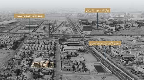 Villa 1501 SQM Facing South East on 25m Width Street Hitteen, North Riyadh, Riyadh