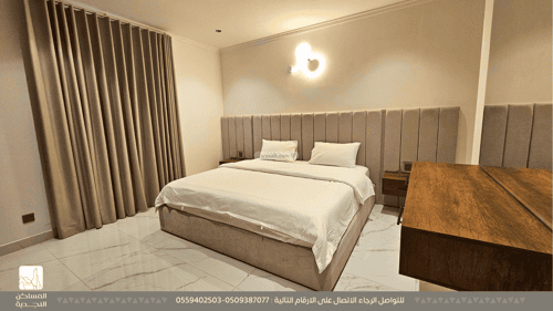 شقة بغرفتين الضباط، وسط الرياض، الرياض