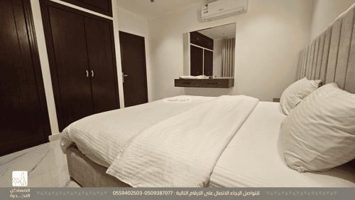 شقة بغرفتين الضباط، وسط الرياض، الرياض