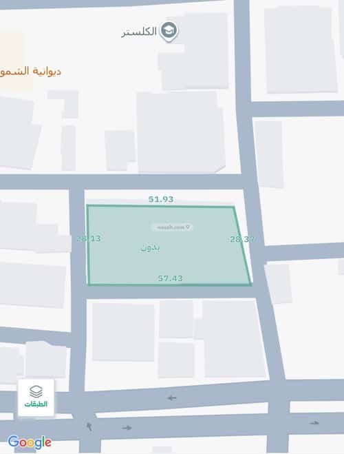 Land 1520 SQM Facing 4 Alfourqan, Makkah Al Mukarramah
