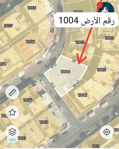 Land 789 SQM Facing North West on 15m Width Street Teebah, North Jeddah, Jeddah