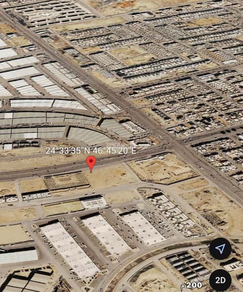 Land 3577 SQM Facing South on 60m Width Street Al-Masani, South Riyadh, Riyadh
