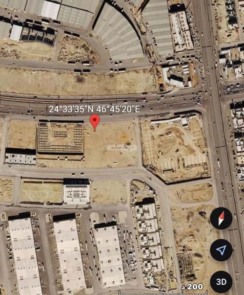 أرض 3577 متر مربع جنوبية على شارع 60م المصانع، جنوب الرياض، الرياض