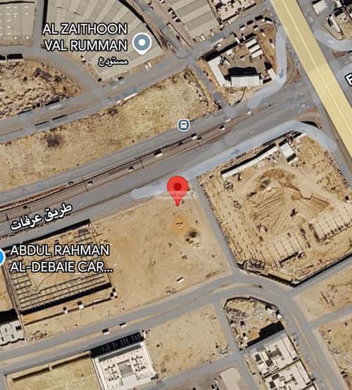Land 4981 SQM Facing South on 60m Width Street Al-Masani, South Riyadh, Riyadh