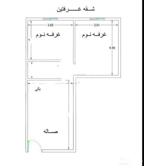 شقة ب 3 غرف الفيحاء، جنوب جدة، جدة