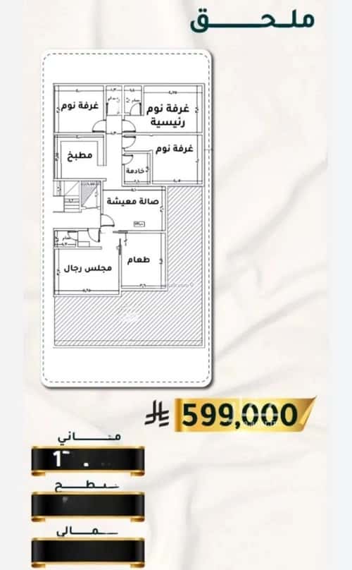 Apartment with 5 Bedrooms Al Thagur, South Jeddah, Jeddah