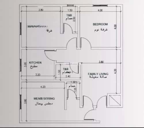 Apartment with 4 Bedrooms Al Nuzha, North Jeddah, Jeddah