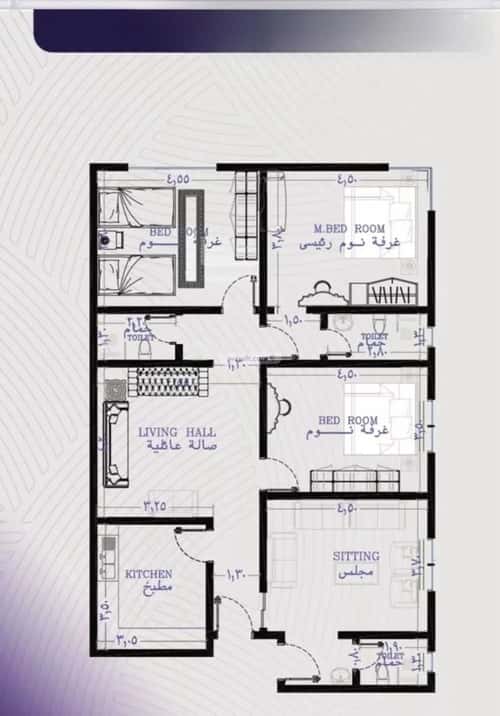 Apartment with 4 Bedrooms Al Marwah, North Jeddah, Jeddah