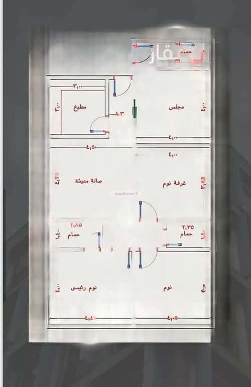 شقة ب 4 غرف الصواري، شمال جدة، جدة