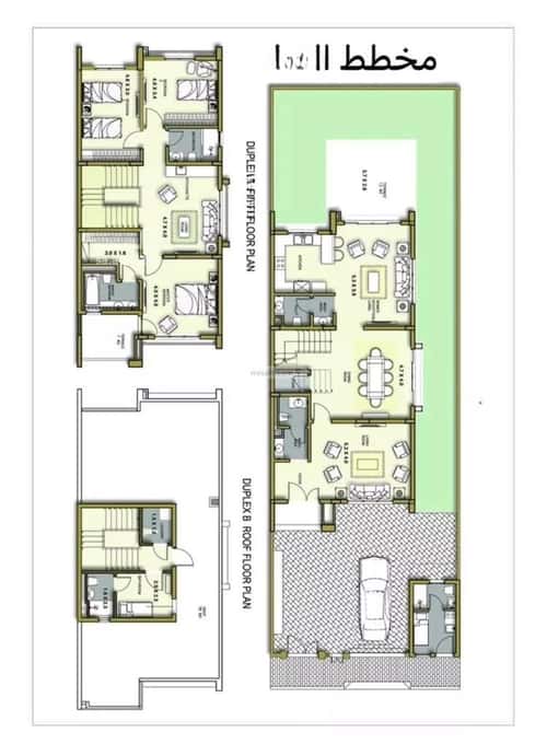 فيلا 7 غرف في الرمال