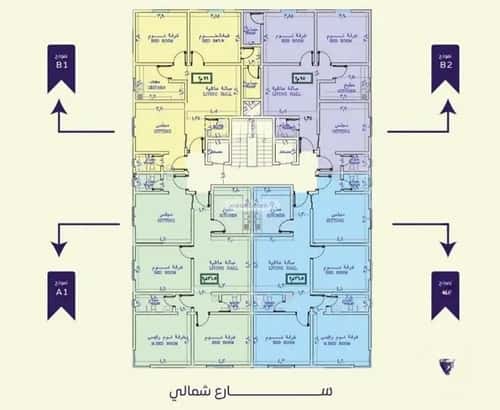 شقة 600 متر مربع ب 3 غرف الصفاء، شمال جدة، جدة