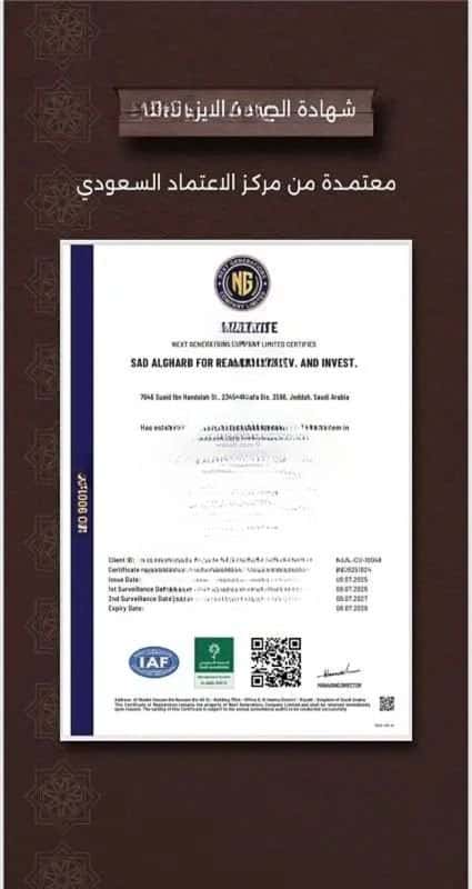 Apartment 525 SQM with 2 Bedrooms Al Naeem, North Jeddah, Jeddah