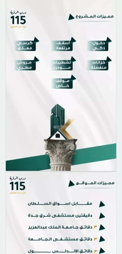 شقة 1666 متر مربع ب 3 غرف الفيحاء، جنوب جدة، جدة