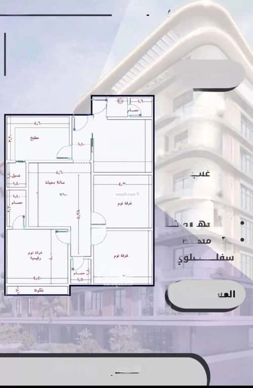 Apartment 2386 SQM with 4 Bedrooms Al Wahah, East Jeddah, Jeddah