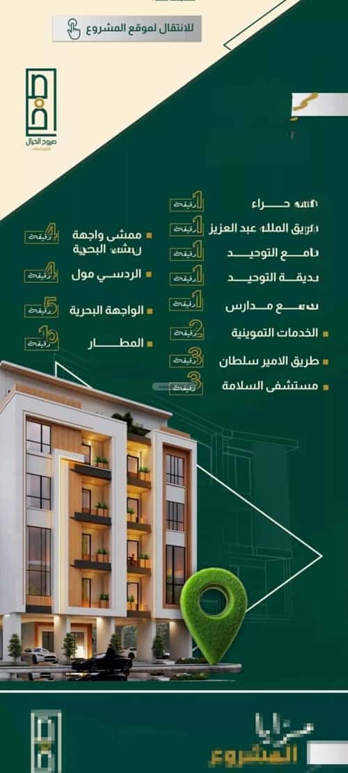 Apartment 600 SQM with 4 Bedrooms Al Nahdah, North Jeddah, Jeddah