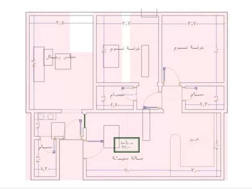 شقة 720 متر مربع ب 3 غرف الصواري، شمال جدة، جدة