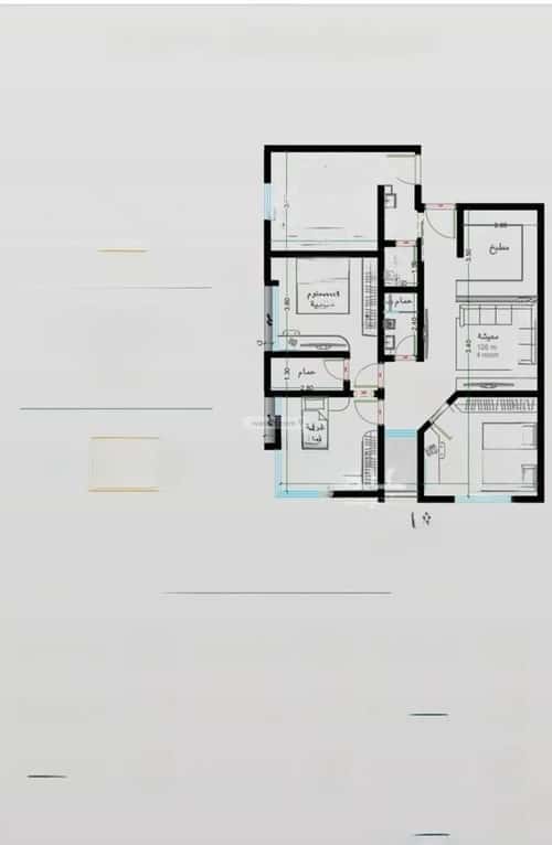 شقة 616 متر مربع ب 4 غرف الربوة، شمال جدة، جدة