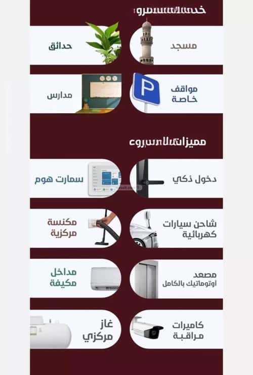 Apartment 582 SQM with 3 Bedrooms Al Hamrah, North Jeddah, Jeddah