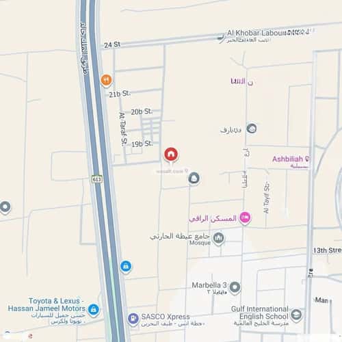 شقة 149 متر مربع ب 4 غرف الحمراء، الخبر