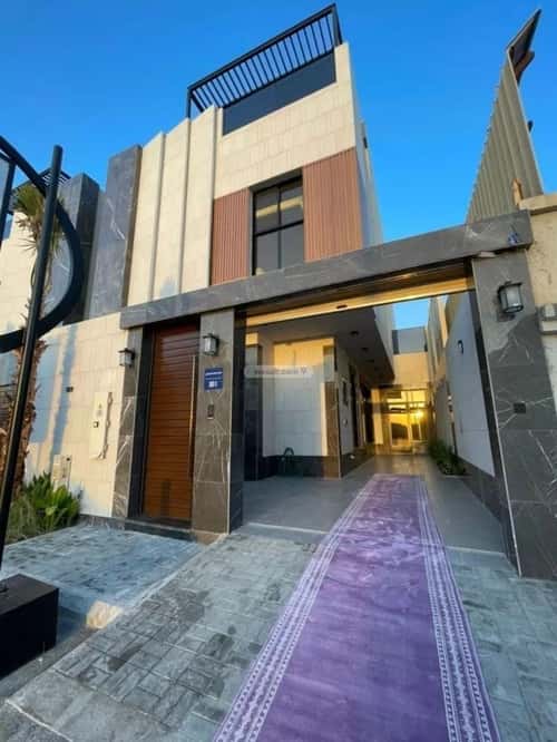 Villa 423 SQM Facing West on 15m Width Street Al-Malqa, North Riyadh, Riyadh