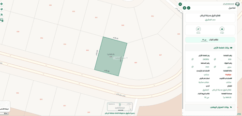 Land 919 SQM Facing South on 28m Width Street Al Mashriq, East Riyadh, Riyadh