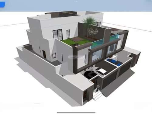 فيلا 313 متر مربع غربية على شارع 15م المنارات، شمال جدة، جدة