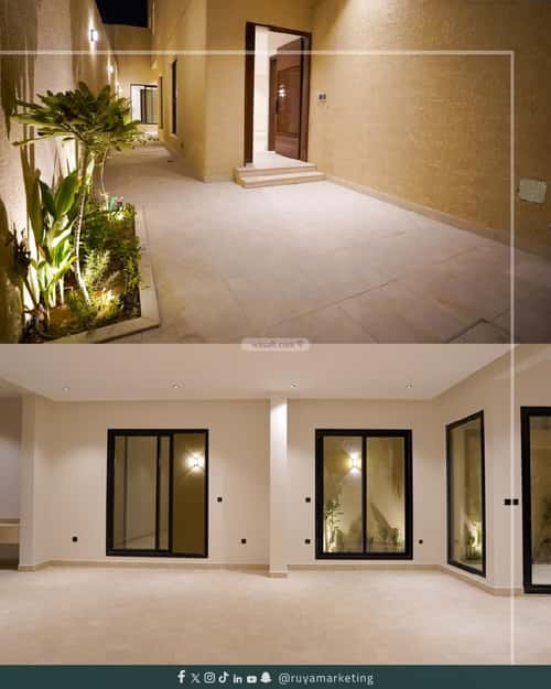 Villa 129 SQM Facing North on 15m Width Street Shubra, West Riyadh, Riyadh