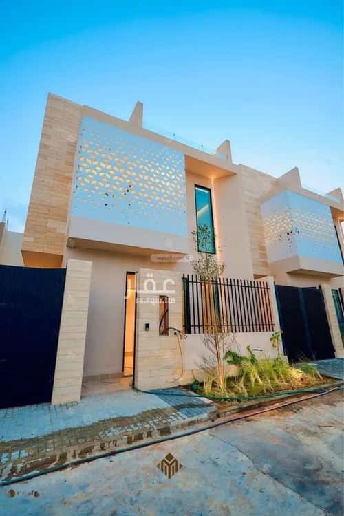 Villa 450 SQM Facing West on 20m Width Street Al-Mahdiyah, West Riyadh, Riyadh