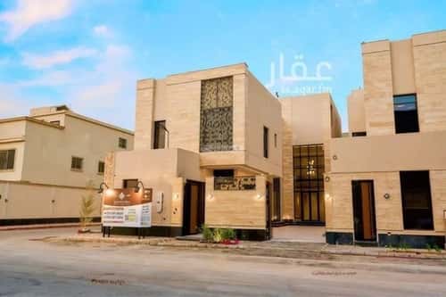 Villa 450 SQM Facing East on 20m Width Street Al-Mahdiyah, West Riyadh, Riyadh