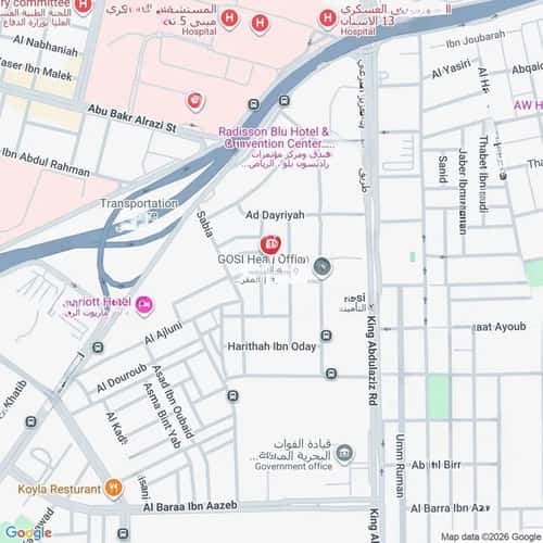 شقة بغرفة الوزارات، وسط الرياض، الرياض