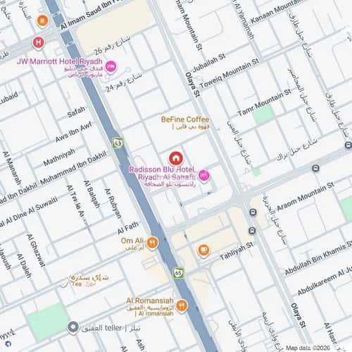 شقة 1400 متر مربع بغرفتين الصحافة، شمال الرياض، الرياض