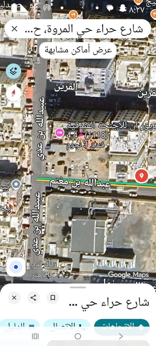 أرض 504 متر مربع جنوبية غربية على شارع 12م البوادي، شمال جدة، جدة