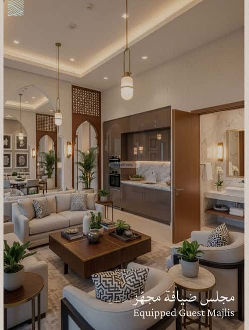 Apartment 3183.28 SQM with 2 Bedrooms Al Alo'Lo', North Jeddah, Jeddah