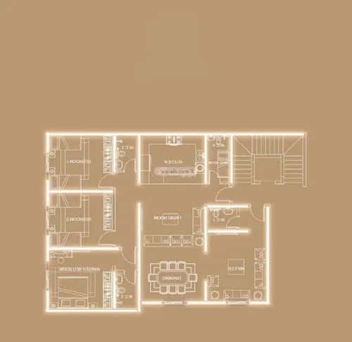 Apartment 192 SQM with 5 Bedrooms Al Faiha|A, South Jeddah, Jeddah