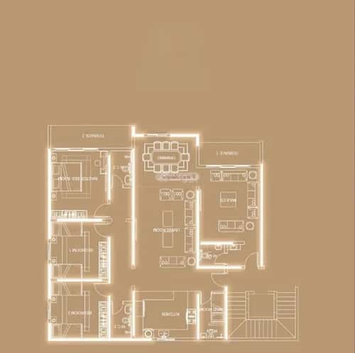 شقة 192 متر مربع ب 5 غرف الفيحاء، جنوب جدة، جدة