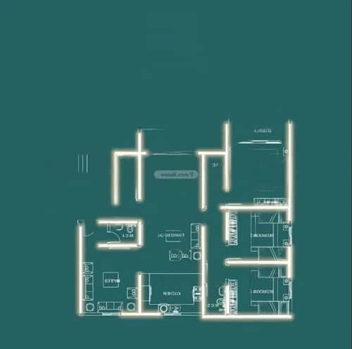 Apartment 192 SQM with 5 Bedrooms Al Faiha|A, South Jeddah, Jeddah