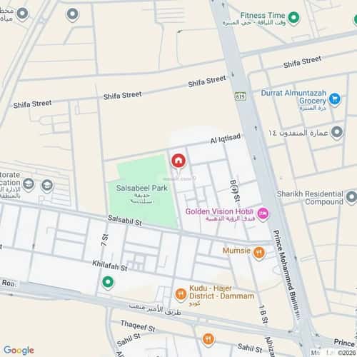 شقة 99 متر مربع بغرفتين الفردوس، الدمام