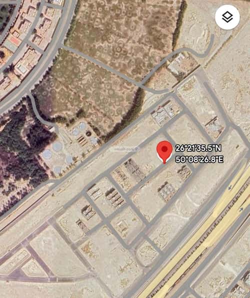 أرض 390 متر مربع قصر الخليج، الدمام