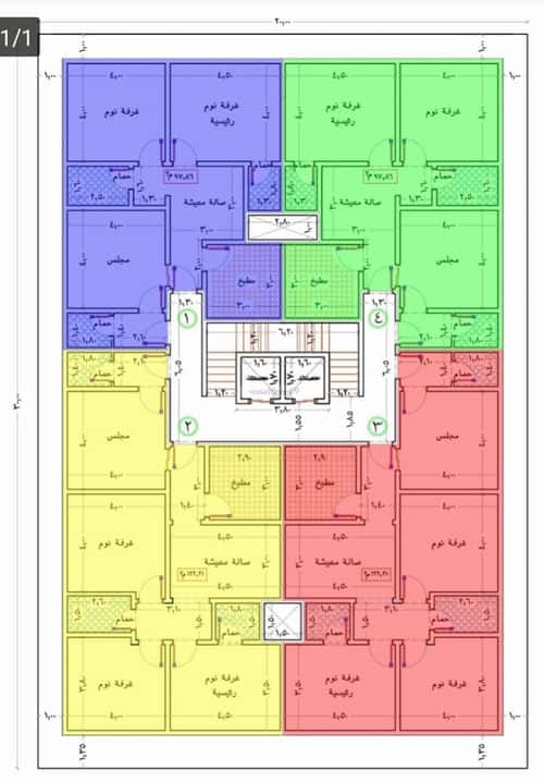 شقة 121 متر مربع ب 4 غرف المنار، شرق جدة، جدة