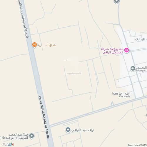 Land 500 SQM Facing West on 14m Width Street Al-Jisah, Madinah