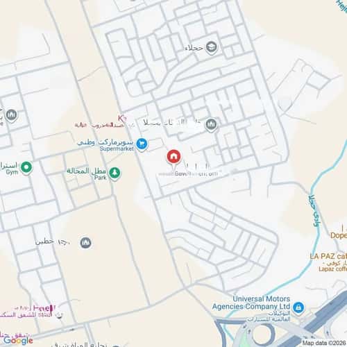 Villa 342 SQM Facing North on 12m Width Street Sultanah, Abha