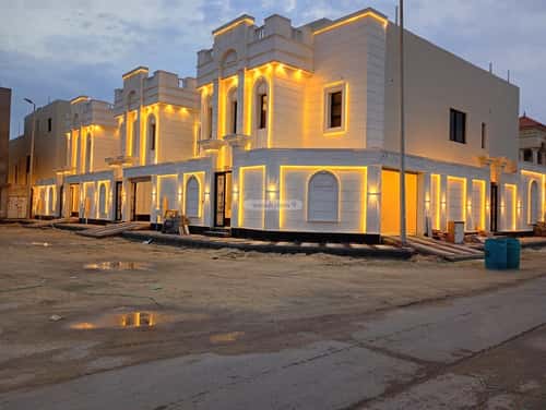 Villa 375 SQM Facing East on 15m Width Street Al Amwaj, Khobar