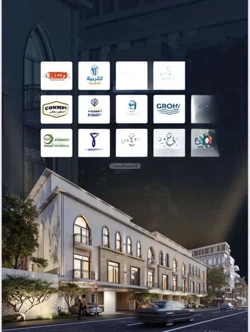 شقة 1232 متر مربع ب 7 غرف الحمراء، شمال جدة، جدة