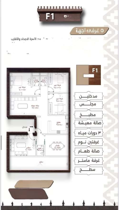 5 bedroom apartment in Al Naeem