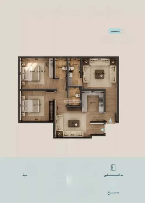 3 bedroom apartment in Al Yaqout