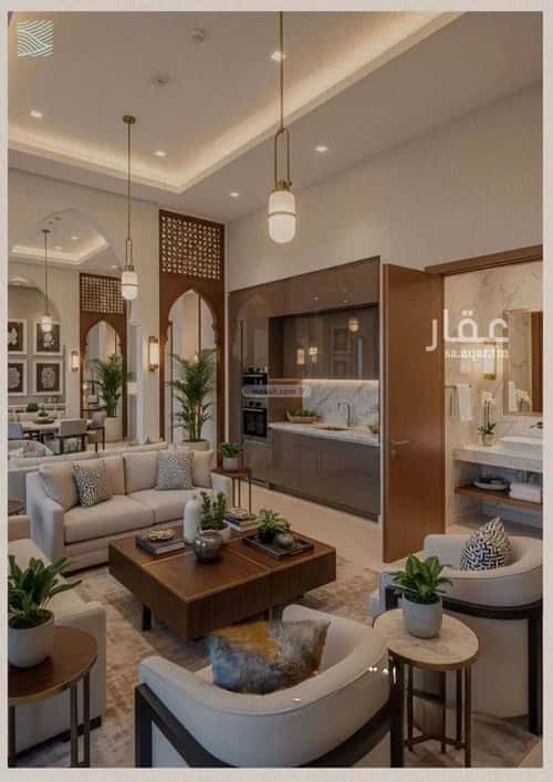Apartment 3183 SQM with 4 Bedrooms Al Yaqoot, North Jeddah, Jeddah