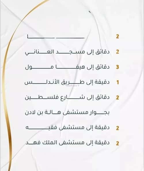 Apartment 505 SQM with 3 Bedrooms Al Hamrah, North Jeddah, Jeddah