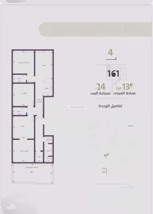 شقة 905 متر مربع ب 4 غرف الزهراء، شمال جدة، جدة