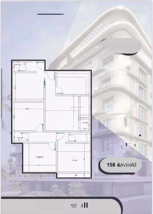 شقة 2386 متر مربع ب 4 غرف الواحة، شرق جدة، جدة