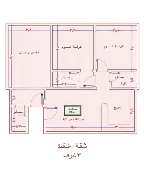 شقة 720 متر مربع ب 3 غرف الصواري، شمال جدة، جدة